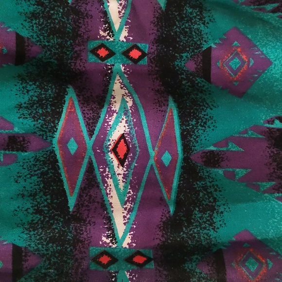 Vintage Panhandle Slim Women's Aztec Western Shirt - Picture 3 of 10